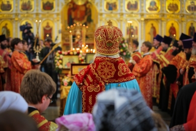 Вячеслав Шпорт будет присутствовать на божественной литургии в Спасо-Преображенском соборе Балашов Антон, PrimaMedia
